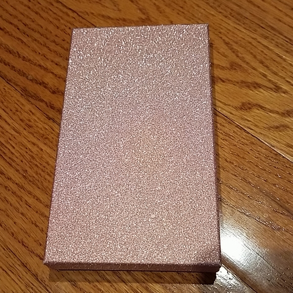 Rose Gold Colored Necklace & Earrings Set - Picture 3 of 3